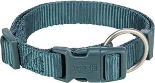 TRIXIE PREMIUM COLLAR, S–M: 30–45 CM/15 MM, PETROL