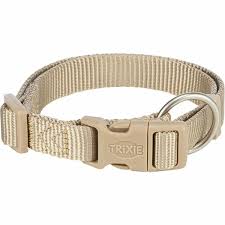 TRIXIE PREMIUM COLLAR, S–M: 30–45 CM/15 MM, SAND