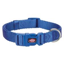 TRIXIE PREMIUM COLLAR, XS–S: 22–35 CM/10 MM, ROYAL BLUE